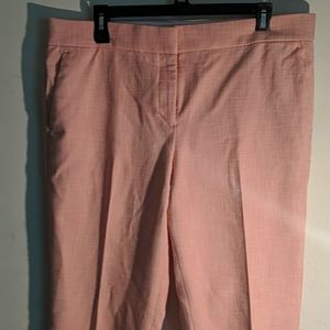 Ann Taylor pink tailored pant sz size 12 EUC